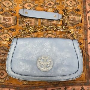Tory Burch Amanda crossbody bag - periwinkle blue